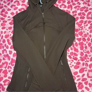 CHOCOLATE BROWN LULULEMON DEFINE JACKET😍🍫